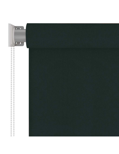 Tenda a Rullo per Esterni 120x230 cm Verde Scuro HDPE