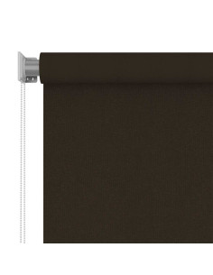 Tenda a Rullo per Esterni 300x230 cm Marrone HDPE 2