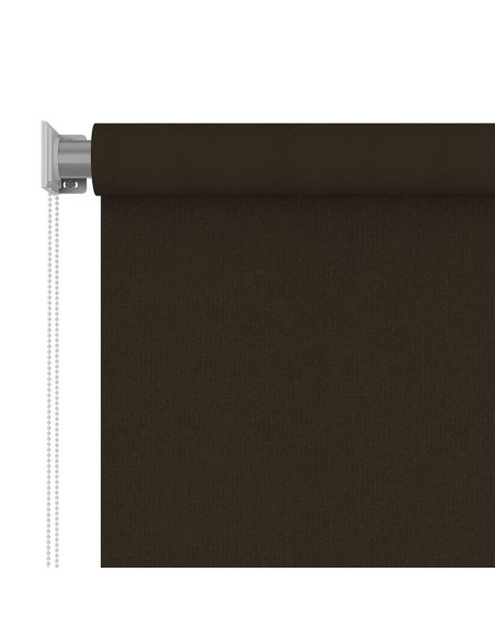 Tenda a Rullo per Esterni 300x230 cm Marrone HDPE