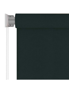 Tenda a Rullo per Esterni 200x230 cm Verde Scuro HDPE 2