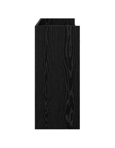 Tavolo consolle Rovere Nero 90 x 35 x 80 cm