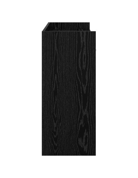 Tavolo consolle Rovere Nero 90 x 35 x 80 cm