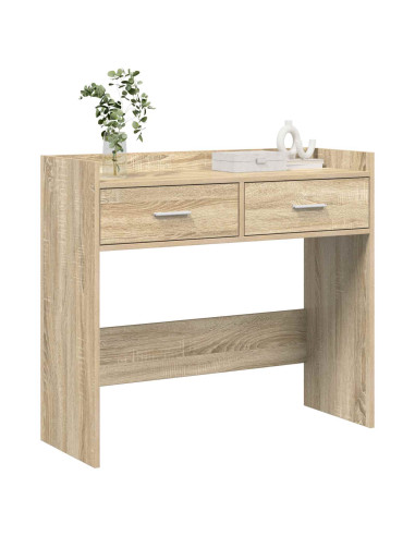 Tavolo consolle Rovere Sonoma 90 x 35 x 80 cm