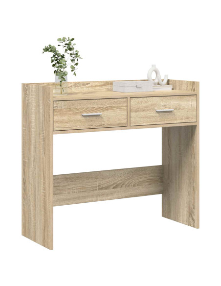 Tavolo consolle Rovere Sonoma 90 x 35 x 80 cm