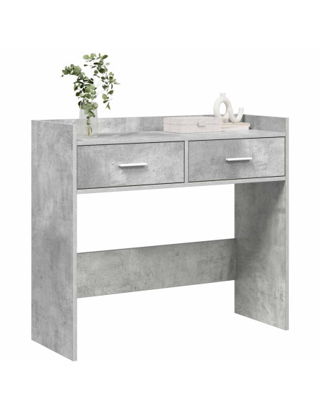 Tavolo consolle Grigio Cemento 90 x 35 x 80 cm