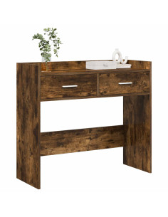 Tavolo consolle Rovere Fumo 90 x 35 x 80 cm 2