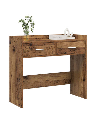 Tavolo consolle Legno antico 90 x 35 x 80 cm
