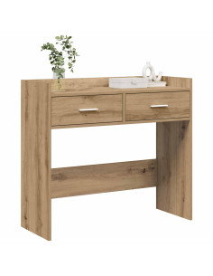 Tavolo consolle Rovere Artigianale 90 x 35 x 80 cm 2