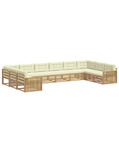 Set divani Legno di Acacia Massello