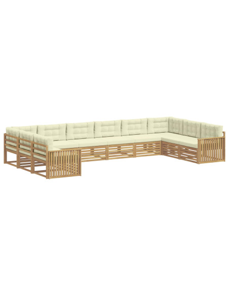 Set divani Legno di Acacia Massello