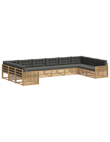 Set divani Legno di Acacia Massello