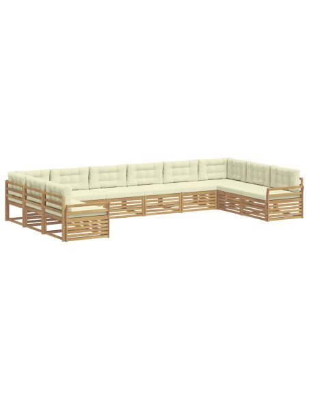 Set divani Legno di Acacia Massello
