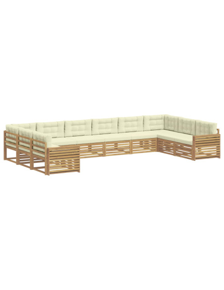 Set divani Legno di Acacia Massello
