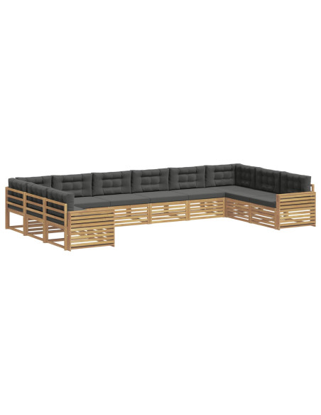 Set divani Legno di Acacia Massello