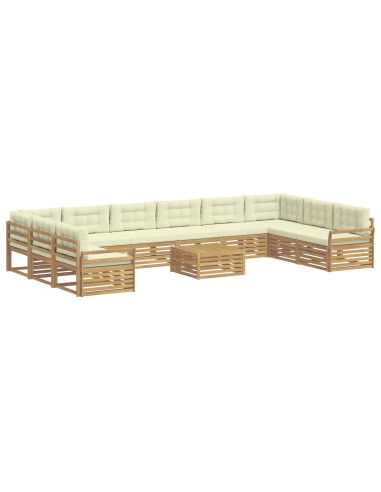 Set divani Legno di Acacia Massello