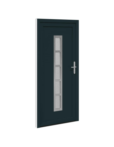 Porta Frontale Antracite 88 x 200 cm PVC