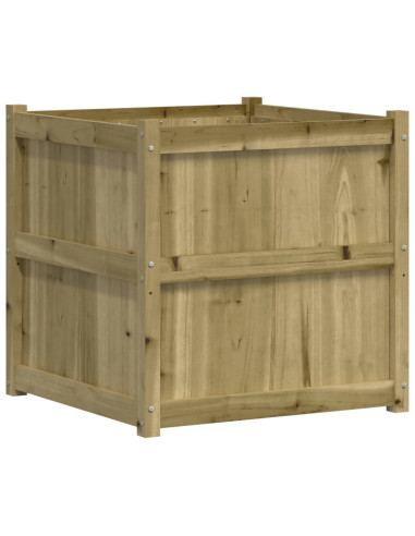 Fioriera da Giardino 70x70x70 cm in Legno di Pino Impregnato