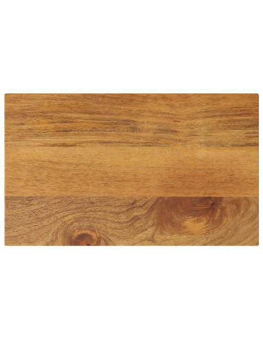 Piano per Tavolo 40x30x2,5 cm Rettangolare Legno Massello Mango