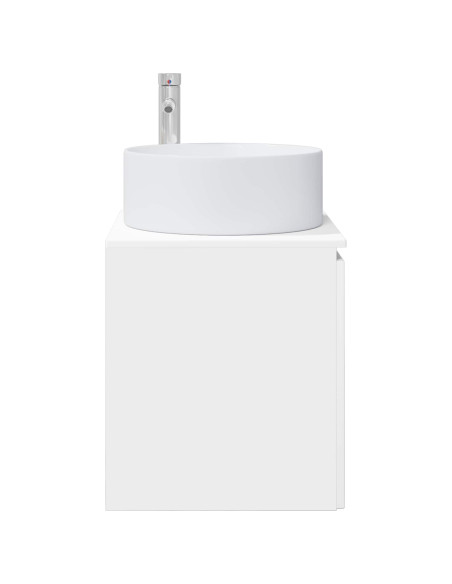 Mobile lavabo da parete Bianco 49,5 x 44,5 x 65,5 cm