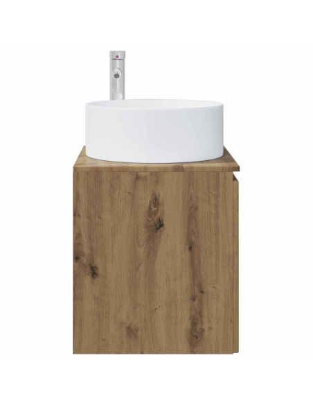 Mobile lavabo da parete Rovere Artigianale