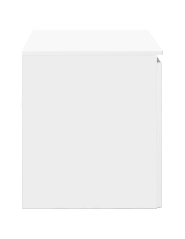 Mobiletto da Bagno a Muro Bianco 62,5 x 44,5 x 50 cm