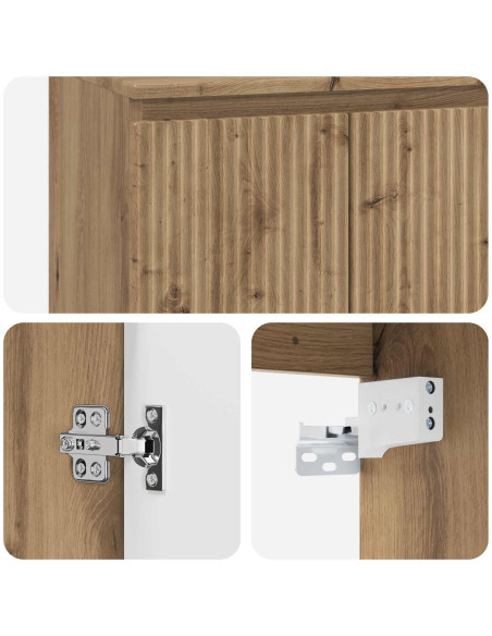 Mobiletto da Bagno a Muro Rovere Artigianale