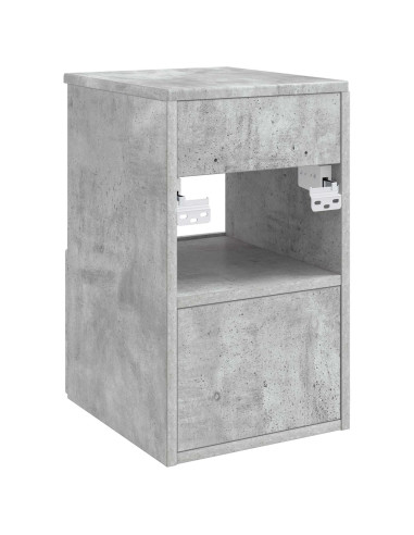Mobile da Bagno Grigio Cemento 30 x 35 x 50 cm