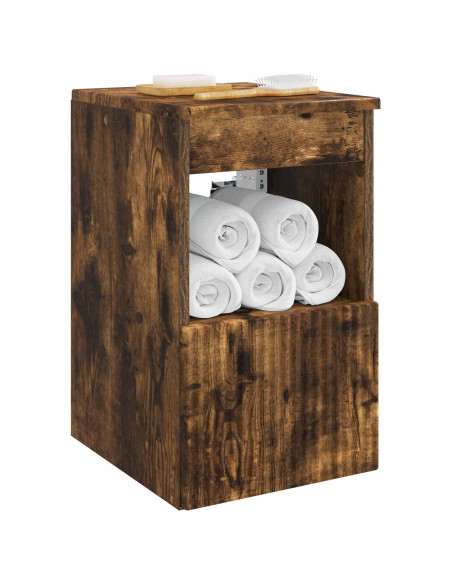 Mobile da Bagno Rovere Fumo 30 x 35 x 50 cm