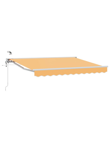 Tettuccio Elettrico Retrattile Sabbia 4 × 3,5 m