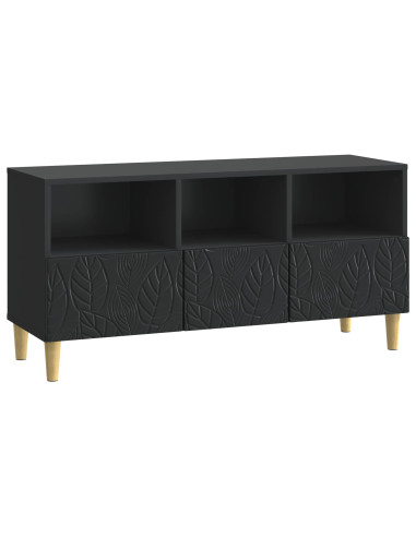 Mobile TV 102 x 34,5 x 50 cm Nero Legno ingegnerizzato