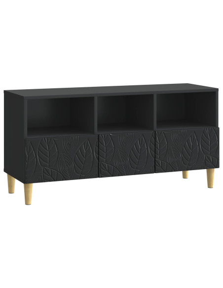 Mobile TV 102 x 34,5 x 50 cm Nero Legno ingegnerizzato