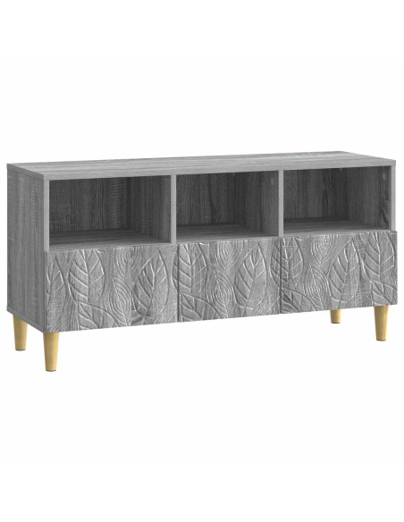Mobile TV 102 x 34,5 x 50 cm Sonoma grigio Legno ingegnerizzato
