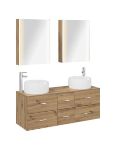Set di mobili per il bagno 5 pcs Rovere Artigianale