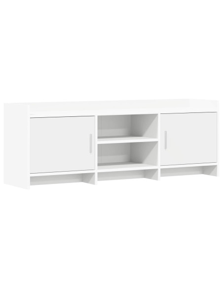 Mobile TV 130 x 33 x 47 cm Bianco Legno ingegnerizzato
