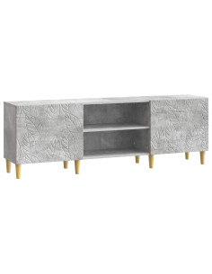 Mobile TV 150 x 31 x 50 cm Grigio Cemento Legno ingegnerizzato