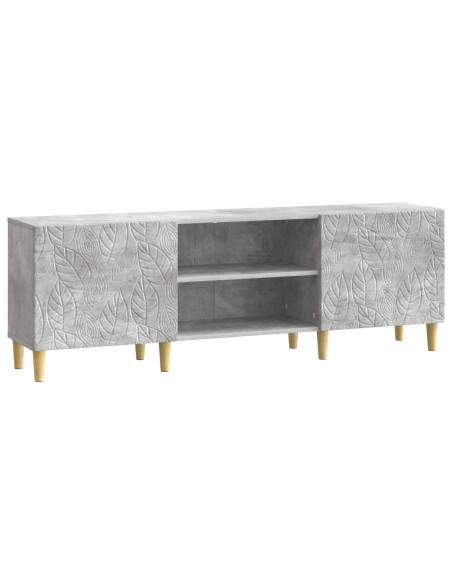 Mobile TV 150 x 31 x 50 cm Grigio Cemento Legno ingegnerizzato