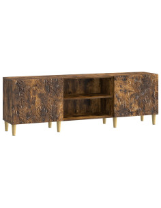 Mobile TV 150 x 31 x 50 cm Rovere Fumo Legno ingegnerizzato