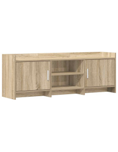 Mobile TV 130 x 33 x 47 cm Rovere Sonoma Legno ingegnerizzato