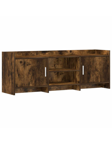 Mobile TV 130 x 33 x 47 cm Rovere Fumo Legno ingegnerizzato