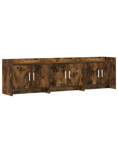 Mobile TV 168 x 33 x 47 cm Rovere Fumo Legno ingegnerizzato