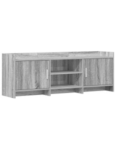Mobile TV 130 x 33 x 47 cm Sonoma grigio Legno ingegnerizzato