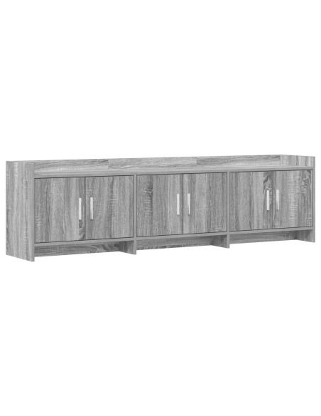 Mobile TV 168 x 33 x 47 cm Sonoma grigio Legno ingegnerizzato