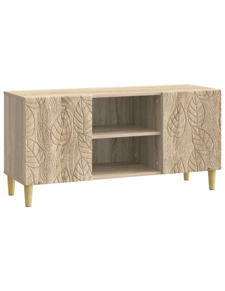 Mobile TV 102 x 34,5 x 50 cm Rovere Sonoma Legno ingegnerizzato