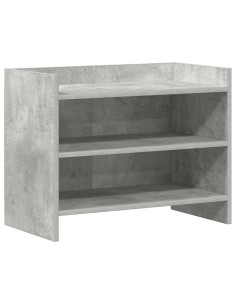 Mobile TV 60 x 33 x 47 cm Grigio Cemento Legno ingegnerizzato