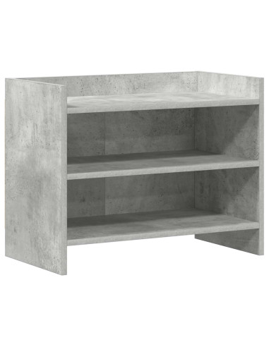 Mobile TV 60 x 33 x 47 cm Grigio Cemento Legno ingegnerizzato