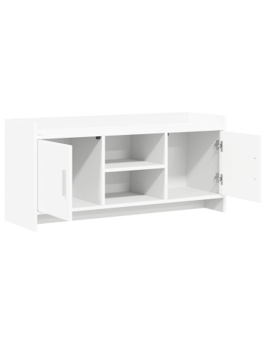 Mobile TV 102 x 33 x 47 cm Bianco Legno ingegnerizzato