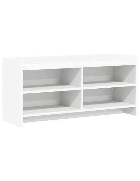 Mobile TV 100 x 33 x 47 cm Bianco Legno ingegnerizzato