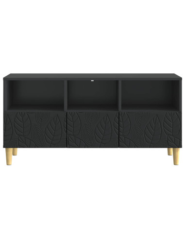 Mobile TV 102 x 34,5 x 50 cm Nero Legno ingegnerizzato