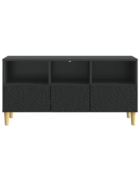 Mobile TV 102 x 34,5 x 50 cm Nero Legno ingegnerizzato