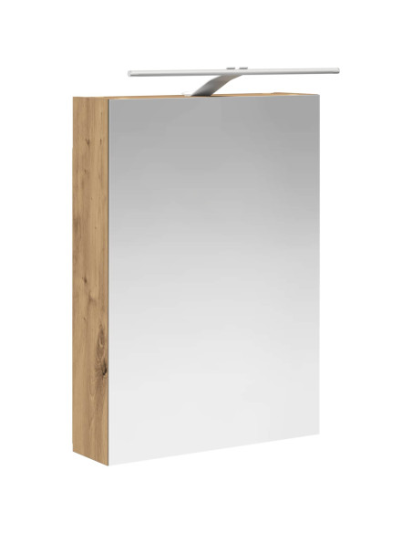 Set di Armadi da Bagno 5 pcs Rovere Artigianale